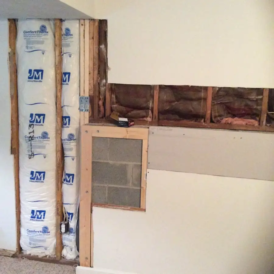 Wall insulation replacement during Odor Removal & Deodorization in Paradise